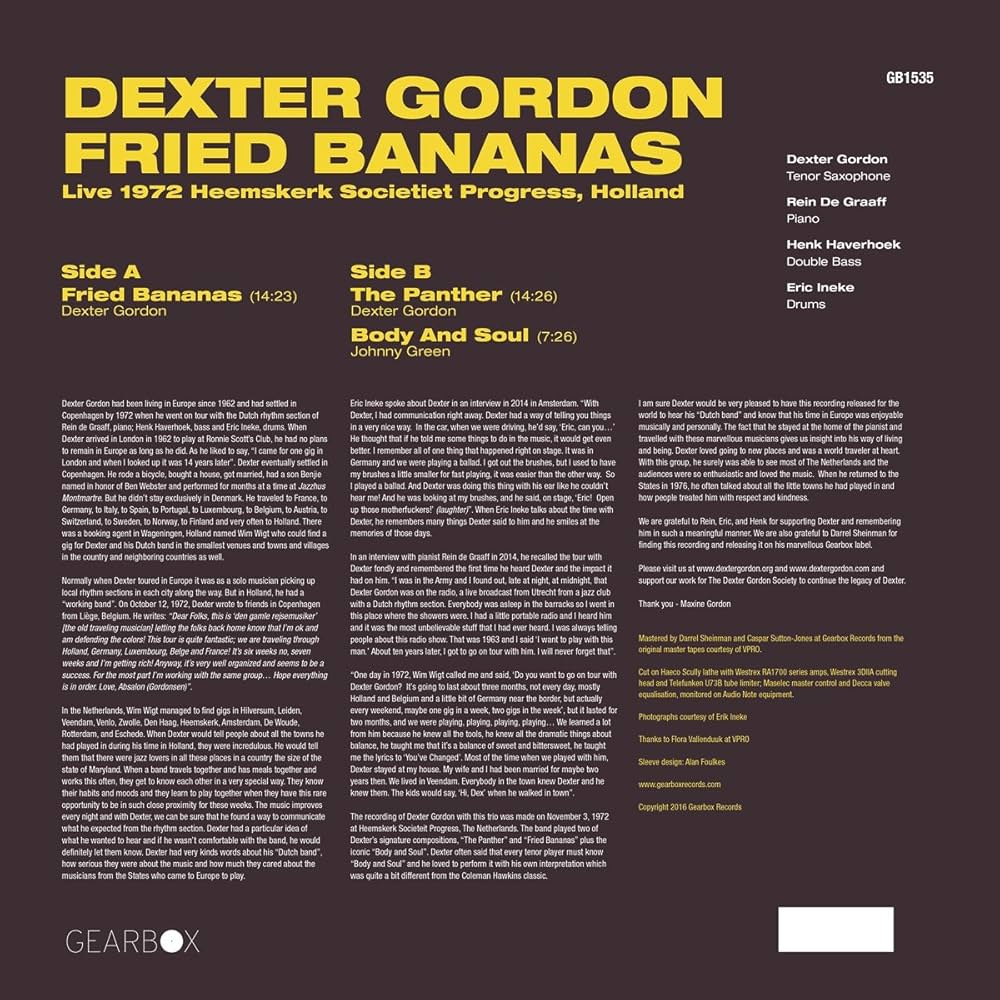 Fried Bananas (Netherlands, 1972) (LP)