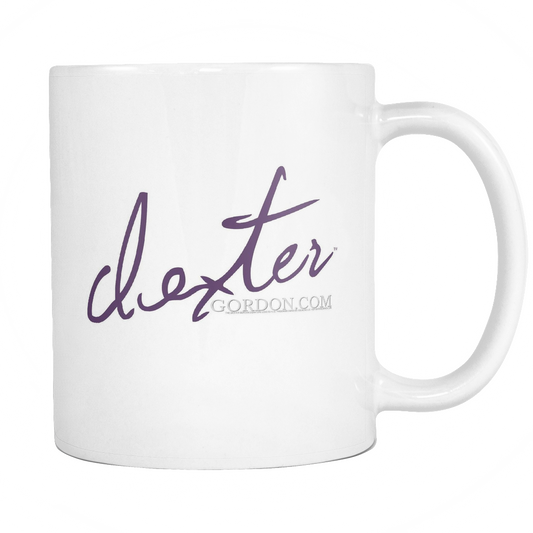 Dexter Gordon Signature Mug - White