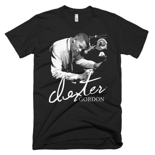 Dexter Gordon Signature T-Shirt: Blue Note (B&W)